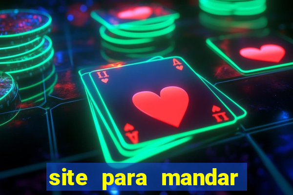 site para mandar cartas para presos